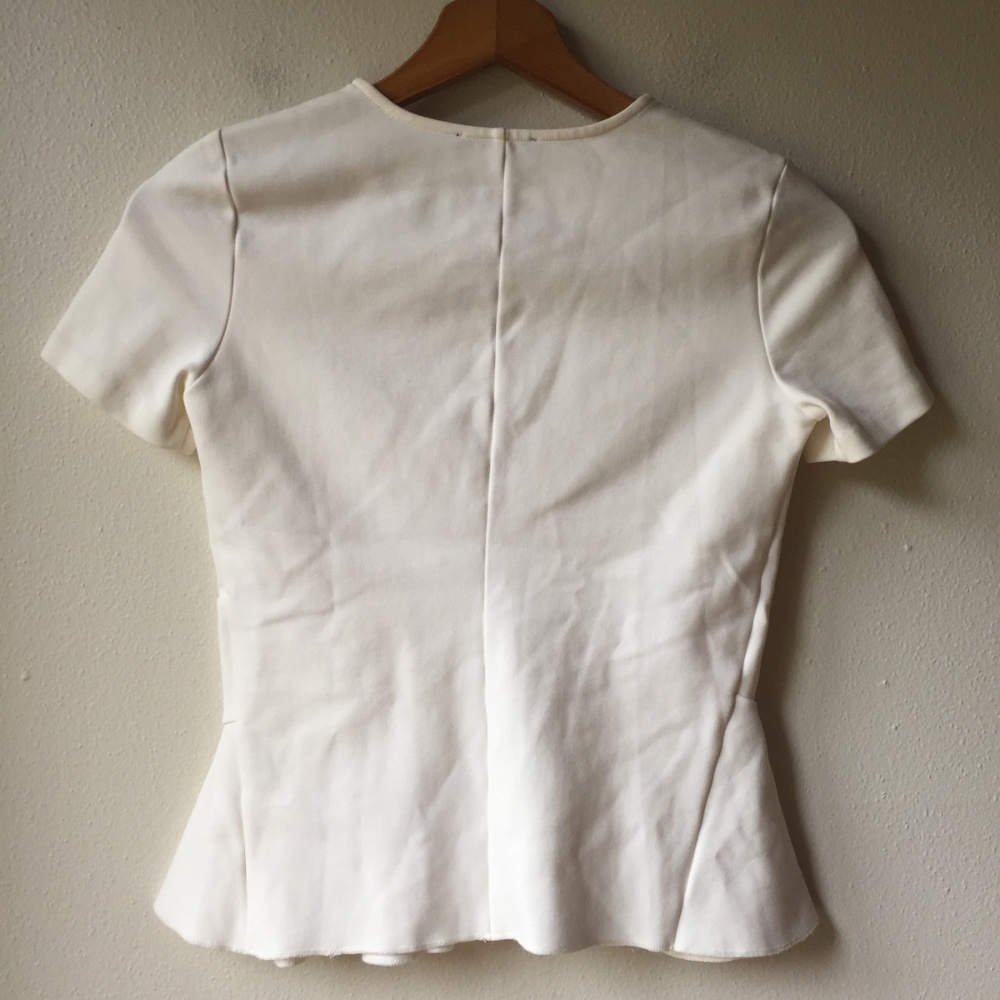 J. Crew Structured Flutter-Hem T-Shirt - image 4